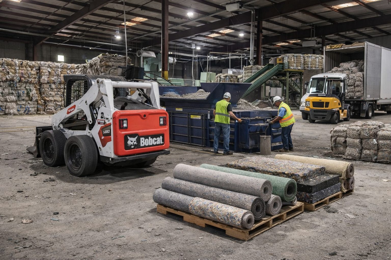 How Bulk Carpet Recycling Works