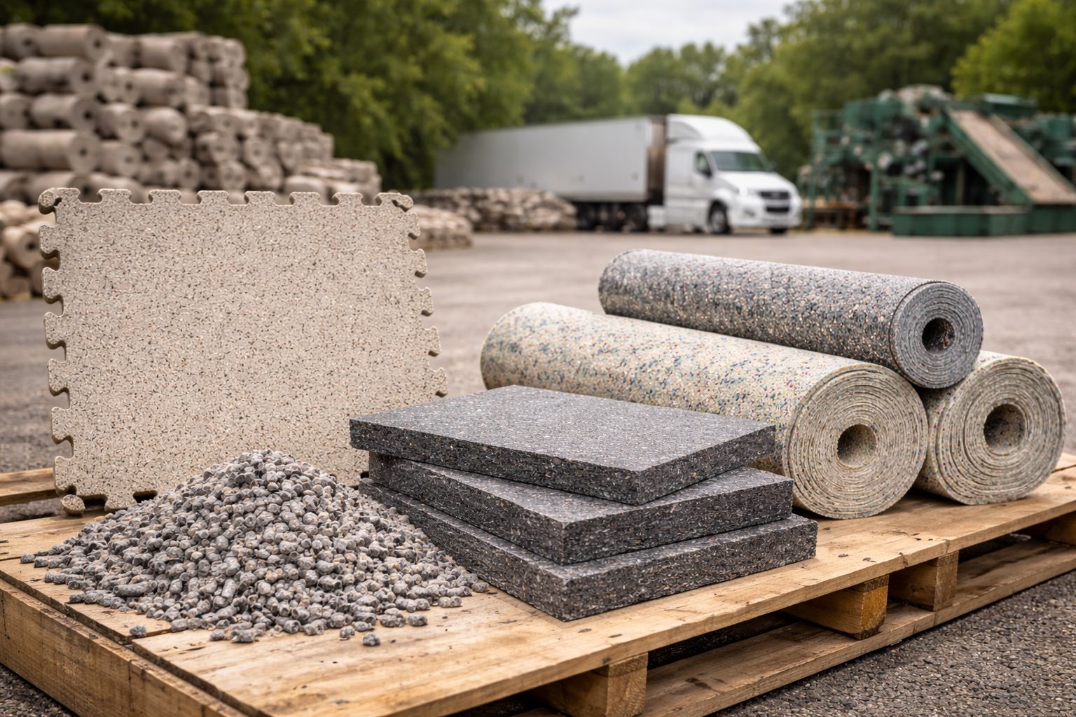 What Recycled Carpet Becomes